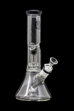 Beaker Bong with Showerhead Perc