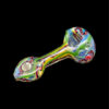 LA Pipes Inside-Out Candy Cane Color Changing Glass Pipe LA Pipes Inside-Out Candy Cane Color Changing Glass Pipe