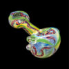 LA Pipes Inside-Out Candy Cane Color Changing Glass Pipe LA Pipes Inside-Out Candy Cane Color Changing Glass Pipe