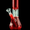 The "Double Trouble" Double Perc Glass Beaker Bong The "Double Trouble" Double Perc Glass Beaker Bong