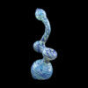 Color Raked Fumed Sherlock Bubbler Pipe Color Raked Fumed Sherlock Bubbler Pipe