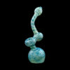 Color Raked Fumed Sherlock Bubbler Pipe Color Raked Fumed Sherlock Bubbler Pipe