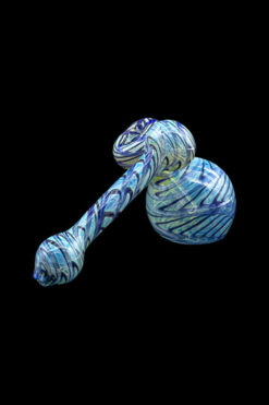 Fumed Sidecar Bubbler Pipe - The Colored Sidecar