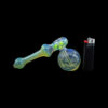 Fumed Bubbler Pipe - The Silver Hammer