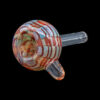 LA Pipes Color Raked Bubble Pull-Stem Slide Bowl