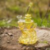 "Apollo" Fumed Marbled Recycler Dab Rig "Apollo" Fumed Marbled Recycler Dab Rig