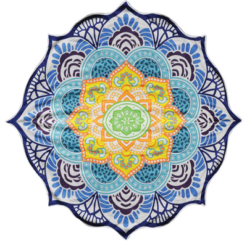 Flower Mandala Tapestry