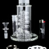 Grav Labs STAX Flare Base with Coil Showerhead Perc Grav Labs STAX Flare Base with Coil Showerhead Perc