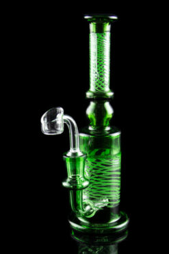 "Dab Swirl" Twisted Worked Oil Rig