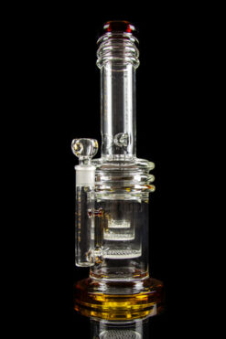 Large Triple Inverted Honeycomb Perc Big Bong