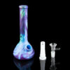 Bongs USA Rainbow Waves Silicone Bong