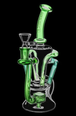 4-Tube Recycler Water Pipe - Assorted Colors