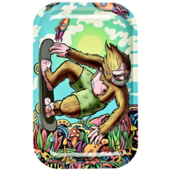Pulsar Artist Series Metal Rolling Tray - Yeti McShreddy