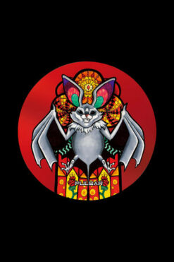 Psychedelic Bat Beaker Water Pipe