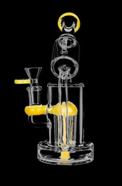 Side Oil Can Recycler Water Pipe