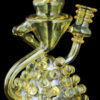 "Apollo" Fumed Marbled Recycler Dab Rig "Apollo" Fumed Marbled Recycler Dab Rig
