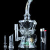 "Artemis" Propellor Perc Swiss Recycler with Color Accents "Artemis" Propellor Perc Swiss Recycler with Color Accents