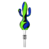 Silicone Cactus Dab Straw Collector