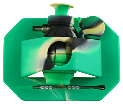 Silicone "Dab Grenade" Vapor Straw Collector Kit