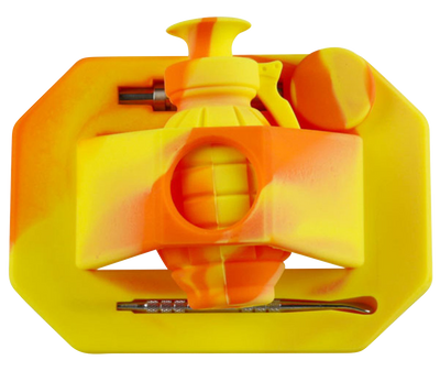 Silicone "Dab Grenade" Vapor Straw Collector Kit
