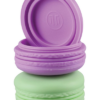 Silicone Macaron Wax Container - 4 Pack