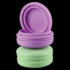 Silicone Macaron Wax Container - 4 Pack