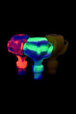 "Talons" Silicone Bowl with Glass Insert