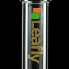 Leafly Strain Tile Straight Tube Bong - Sativa, Indica, or Hybrid