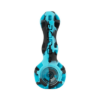 Hybrid Silicone and Glass Spoon Pipe