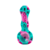Hybrid Silicone and Glass Spoon Pipe