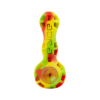 Hybrid Silicone and Glass Spoon Pipe