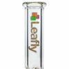Leafly Strain Tile Straight Tube Bong - Sativa, Indica, or Hybrid
