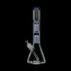 Beaker Base Glass Ice Bong with Double Tree Perc Beaker Base Glass Ice Bong with Double Tree Perc