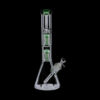 Beaker Base Glass Ice Bong with Double Tree Perc Beaker Base Glass Ice Bong with Double Tree Perc