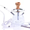 Acrylic LED Shisha Hookah Set with Ceramic Bowl and Metal Tongs Acrylic LED Shisha Hookah Set with Ceramic Bowl and Metal Tongs