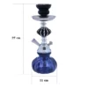 DEJAYA Small Portable Hookah Set DEJAYA Small Portable Hookah Set