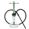 Aluminum Hookah Set with Silicone Hose and Metal Tray