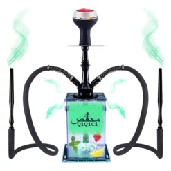QiQiCi Explore Style 2-Hose Premium Hookah Set