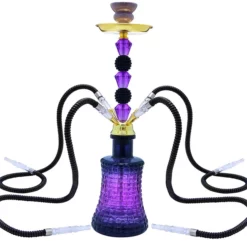 Shisha Set with Thickened Glass Base & Complete Accessories