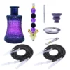 Shisha Set with Thickened Glass Base & Complete Accessories