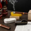 Mini Ceramic Cigar Ashtray Holder