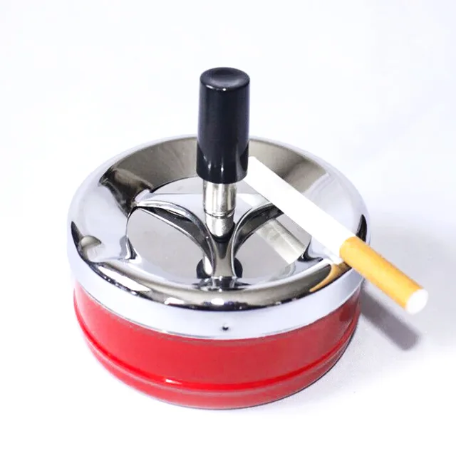 Round Press Lid Ashtray