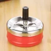 Round Press Lid Ashtray