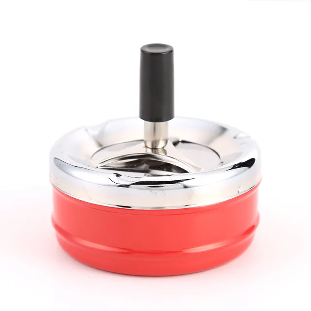 Round Press Lid Ashtray