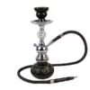 Arab Diamond Ball Double Tube Glass Hookah Set