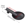 Portable Spoon Shaped Cigar Ashtray Stand Portable Spoon Shaped Cigar Ashtray Stand